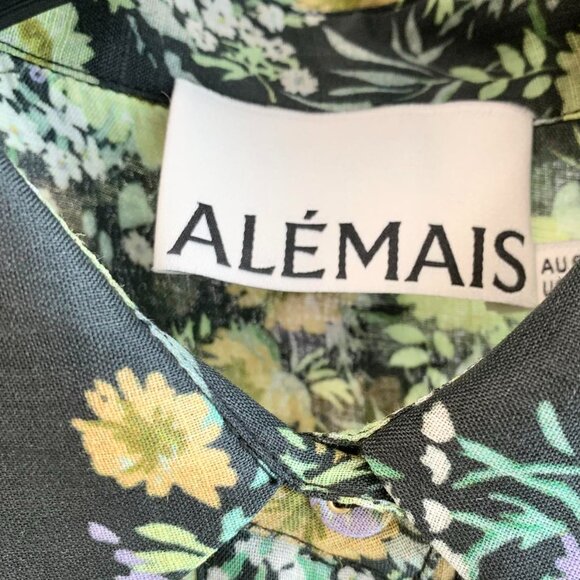 Alemais Nina Shirtdress in Black - Picture 12 of 13